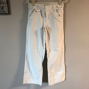 Wide Leg Pinstriped Pants